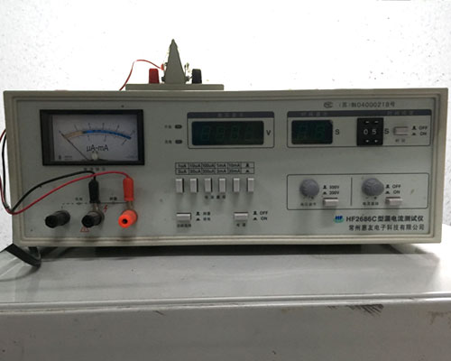 Drain current tester